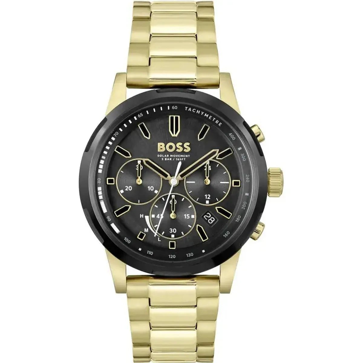 Hugo Boss Solgrade Solar Quartz Chronograph Men's Watch HB1514033 - Watch Enclave