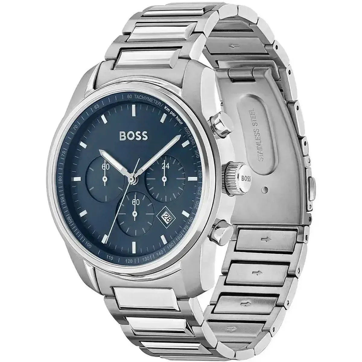 Hugo Boss Trace Chronograph Quartz Men's Watch HB1514007 - Watch Enclave