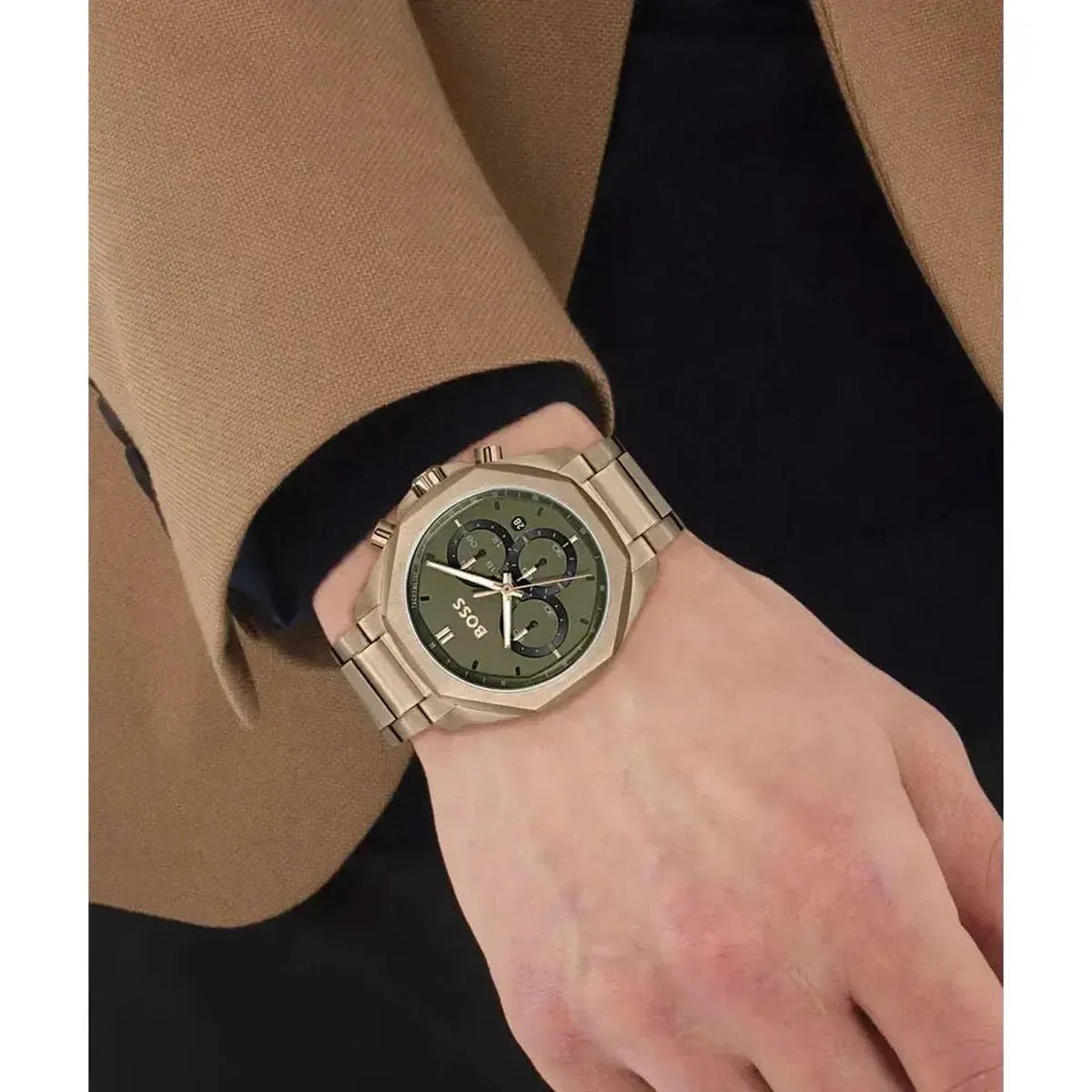 Hugo Boss Trace Chronograph Quartz Men's Watch HB1514019 - Watch Enclave