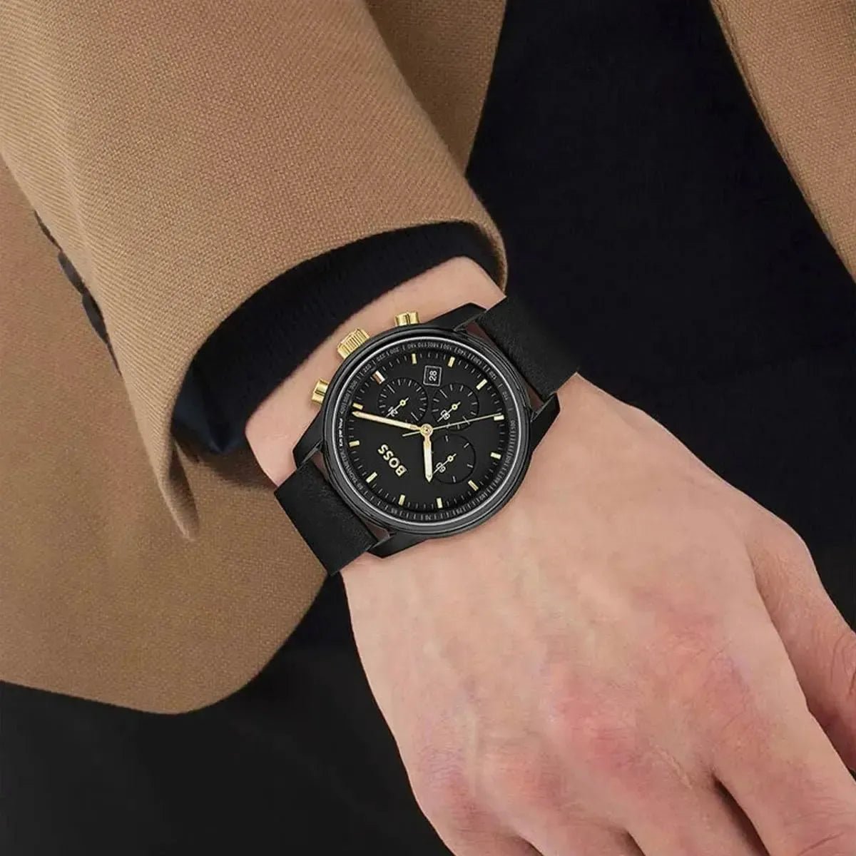 Hugo Boss Trace Quartz Chronograph Men's Watch HB1514003 - Watch Enclave