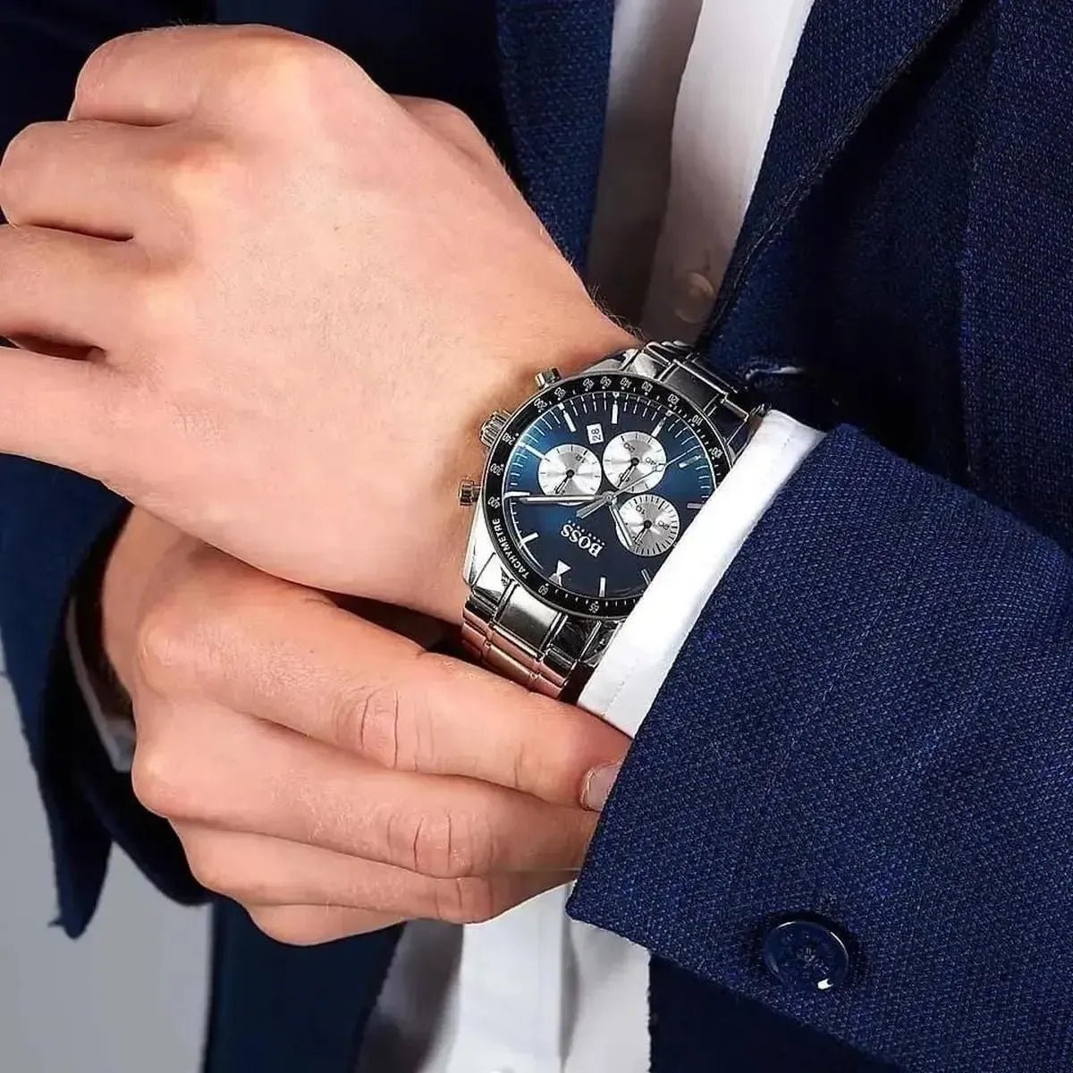 Hugo Boss Trophy Chronograph Quartz Men's Watch HB1513630 - Watch Enclave