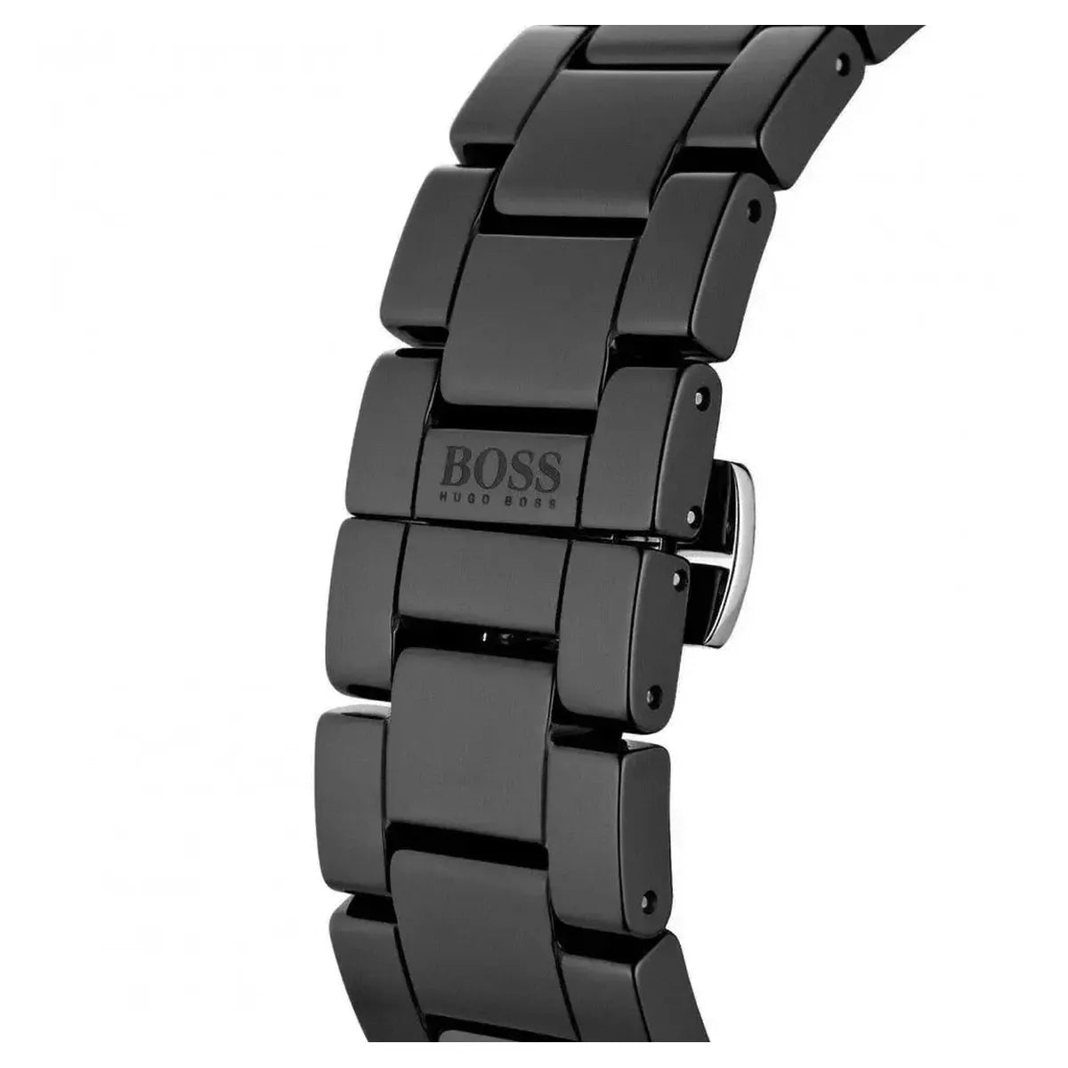 Hugo Boss 1513743 Ocean Edition Navy Blue Dial Black Steel Strap Watch for Men Hugo Boss