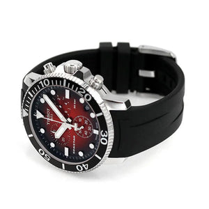 Tissot Seastar 1000 Chronograph T120.417.17.421.00 – 45.5mm Men’s Red Dial 300m Diver Watch-Tissot-Watch Enclave