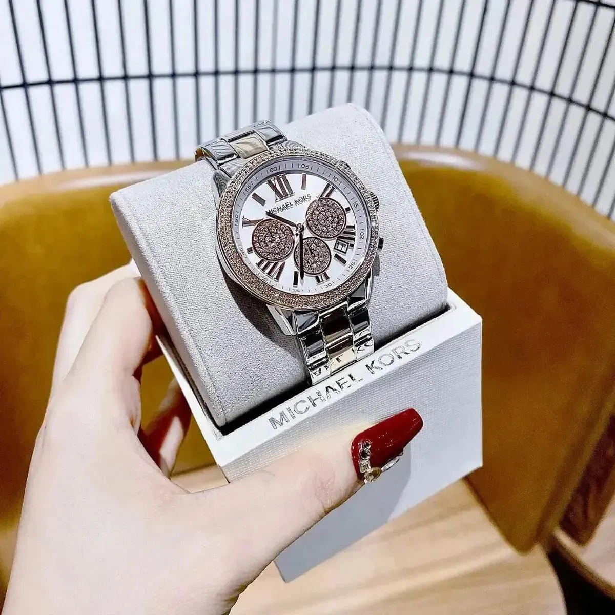 Michael Kors Bryn Quartz Chronograph Women's Watch MK7201 - Watch Enclave