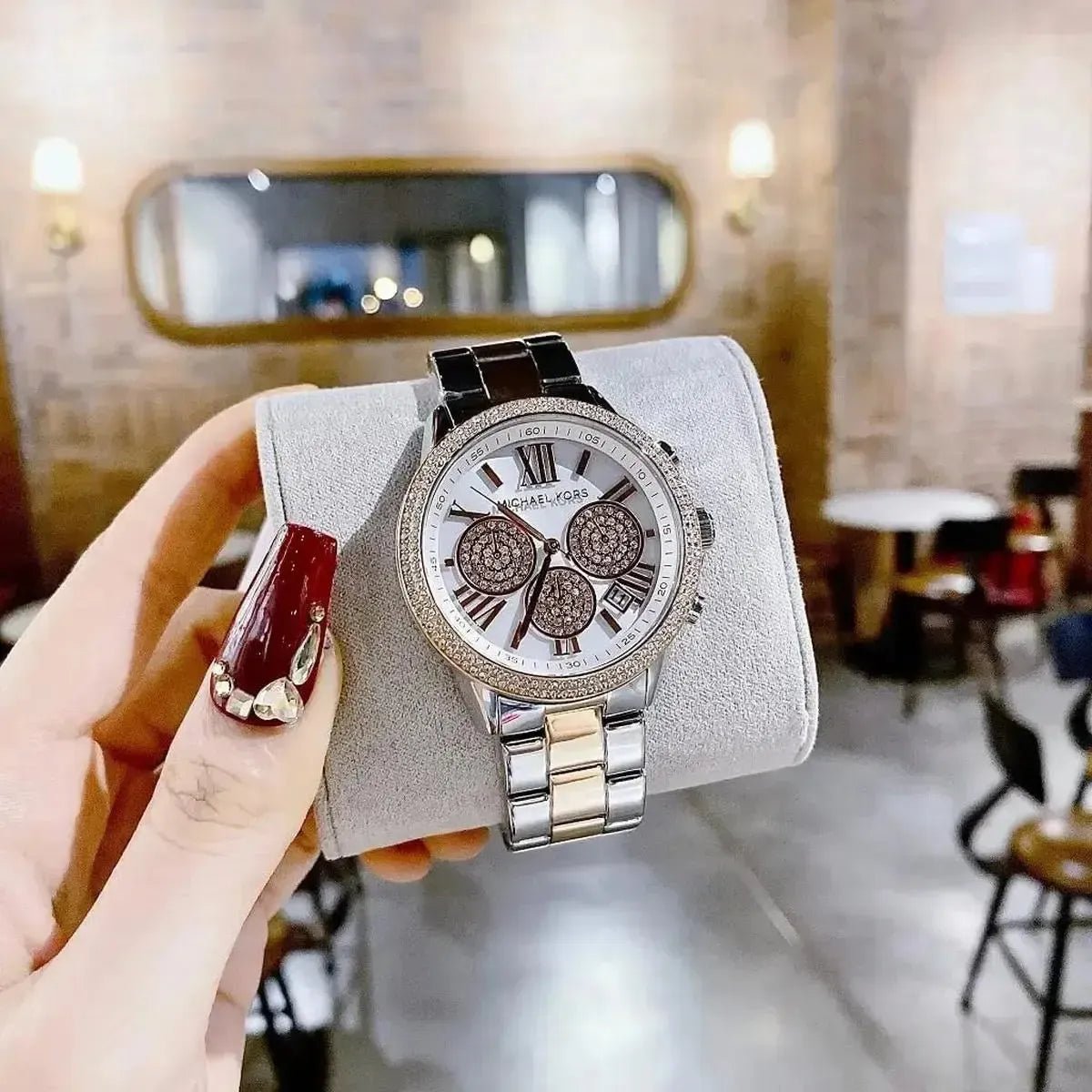 Michael Kors Bryn Quartz Chronograph Women's Watch MK7201 - Watch Enclave