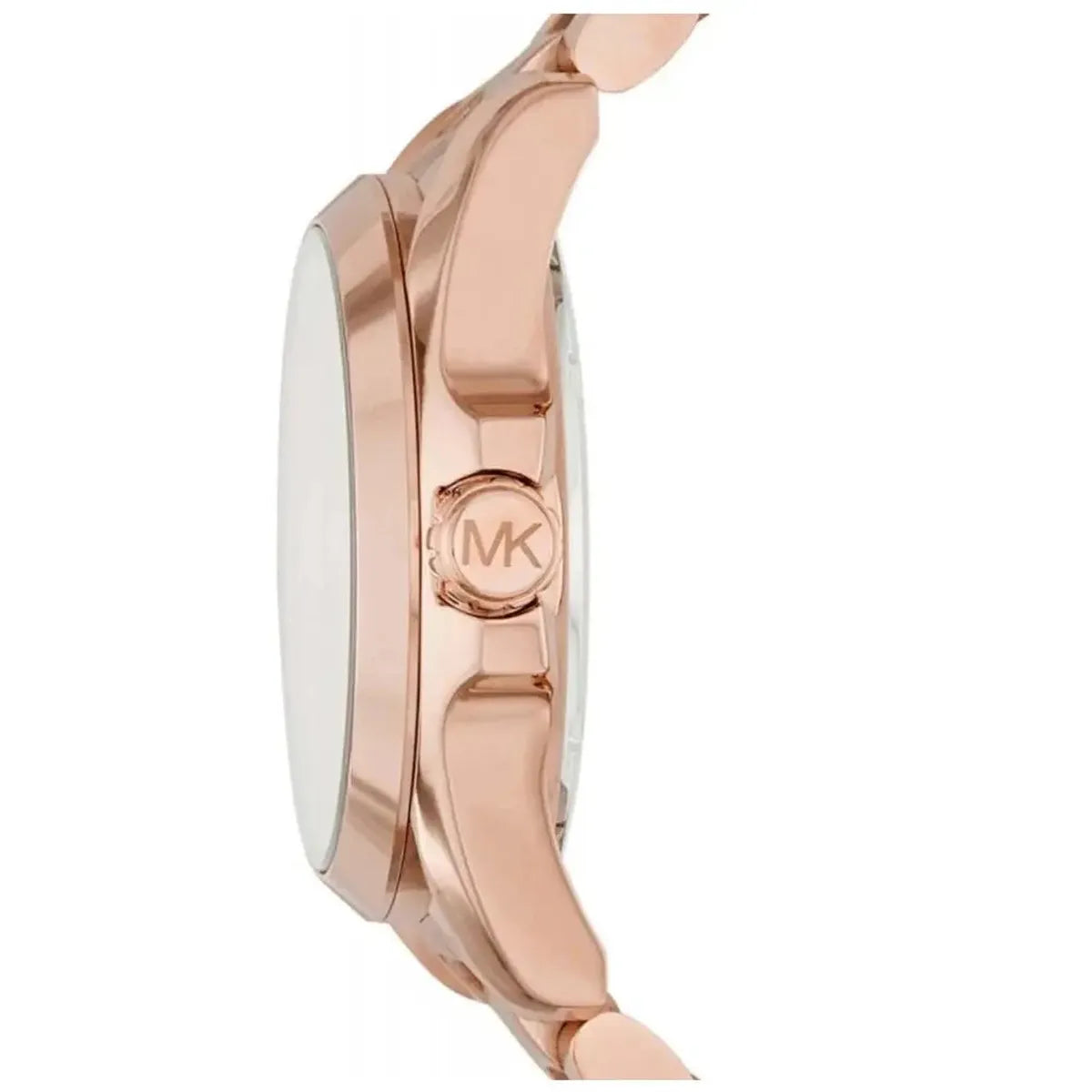 Michael Kors MK6437 Bradshaw Rose Gold Dial Rose Gold Steel Strap Watch for Women Michael Kros