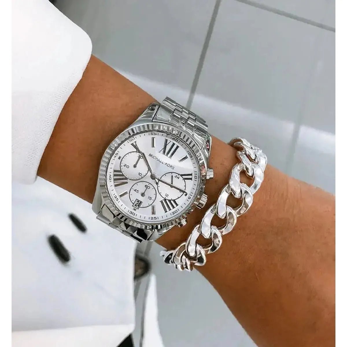 Michael Kors Lexington Chronograph Quartz Women's Watch MK5555 - Watch Enclave
