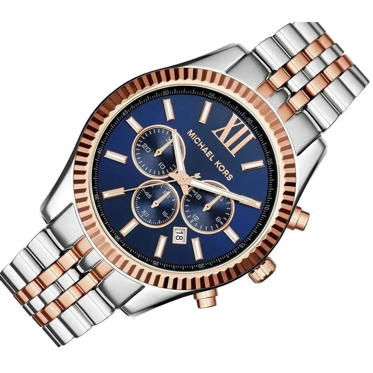 Michael Kors Lexington Quartz Chronograph Men's Watch MK8412 - Watch Enclave