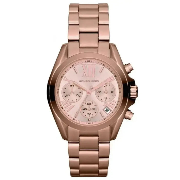 Michael Kors MK5799 women’s rose-gold chronograph watch