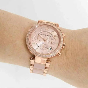 Michael Kors Parker Quartz Chronograph Women's Watch MK5896 - Watch Enclave