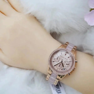 Michael Kors Ritz Chronograph Quartz Women's Watch MK6307 - Watch Enclave