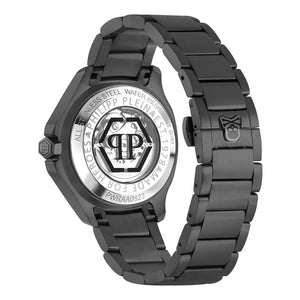 Philipp Plein $keleton $pectre Crystal Black Dial Automatic Men's Watch PWRAA0823 - Watch Enclave