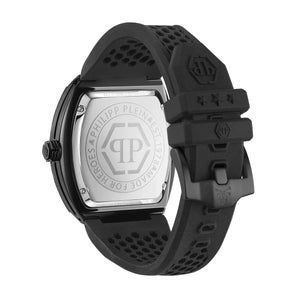 Philipp Plein The Hexagon Phantom Black Dial Crystal Men's Watch PWPUA0624 - Watch Enclave