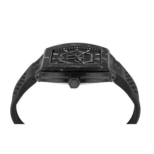 Philipp Plein The Hexagon Phantom Black Dial Crystal Men's Watch PWPUA0624 - Watch Enclave