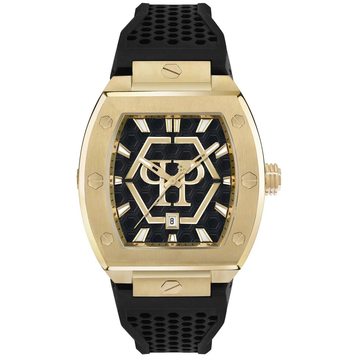 Philipp Plein The Hexagon Phantom Black Dial Men's Watch PWPUA0424 - Watch Enclave