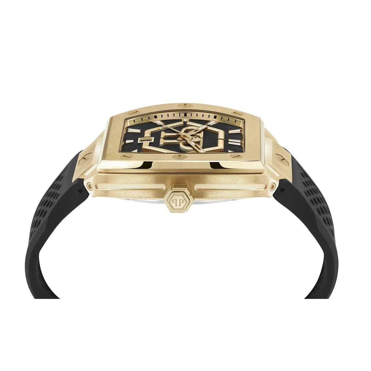 Philipp Plein The Hexagon Phantom Black Dial Men's Watch PWPUA0424 - Watch Enclave