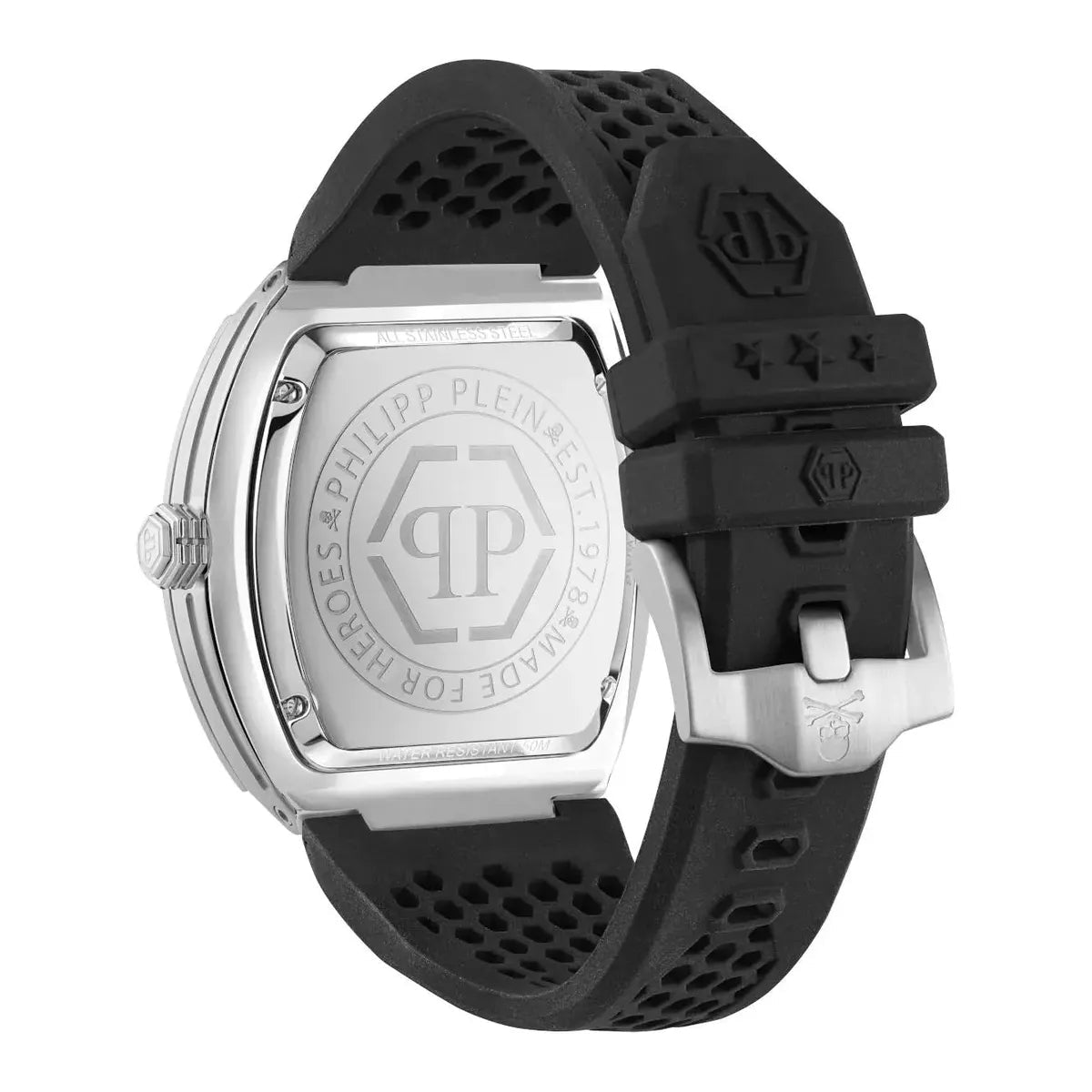 Philipp Plein The Hexagon Phantom Black Dial Men's Watch PWPUA0524 - Watch Enclave