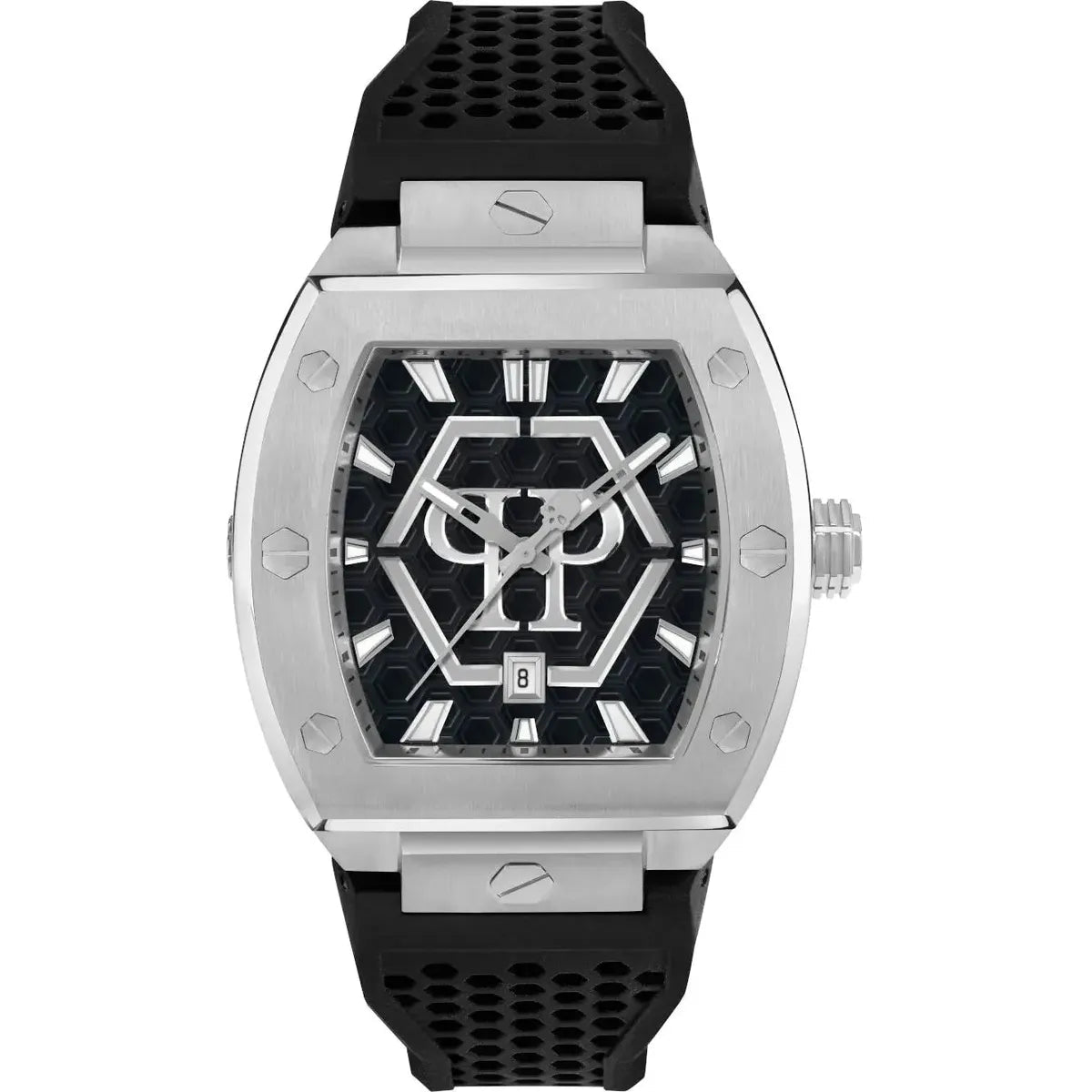 Philipp Plein The Hexagon Phantom Black Dial Men's Watch PWPUA0524 - Watch Enclave