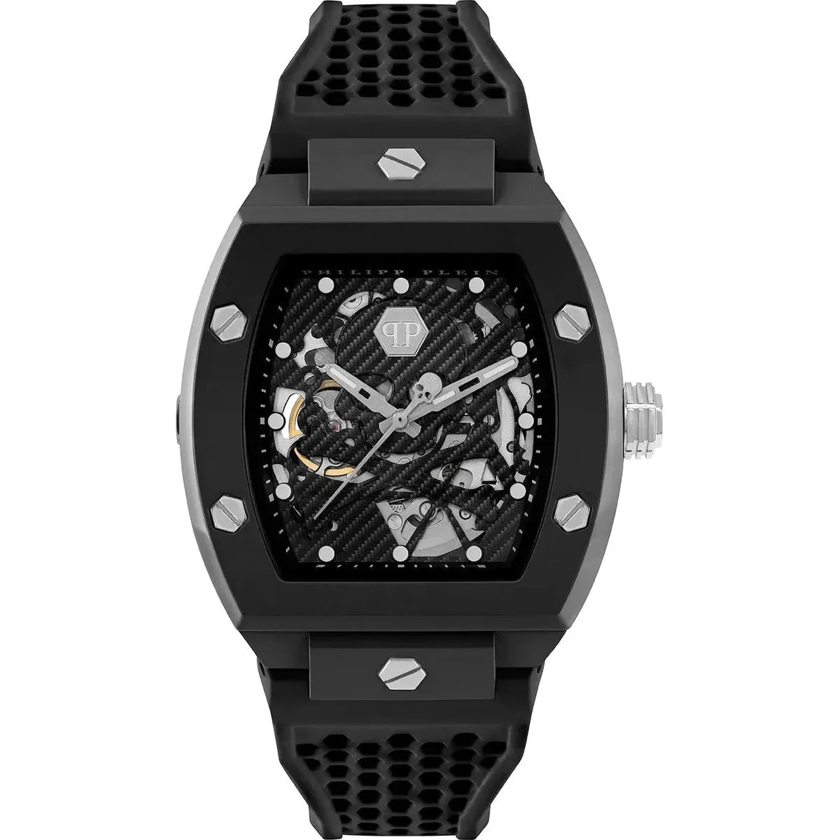 Philipp Plein The $keleton Ecoceramic Black Dial Automatic Men's Watch PWVBA0423 - Watch Enclave