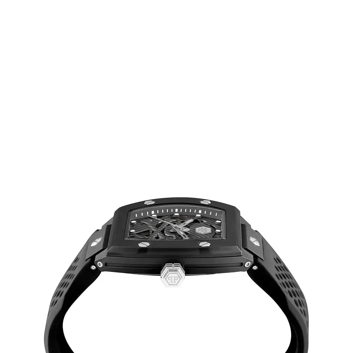 Philipp Plein The $keleton Ecoceramic Black Dial Automatic Men's Watch PWVBA0423 - Watch Enclave