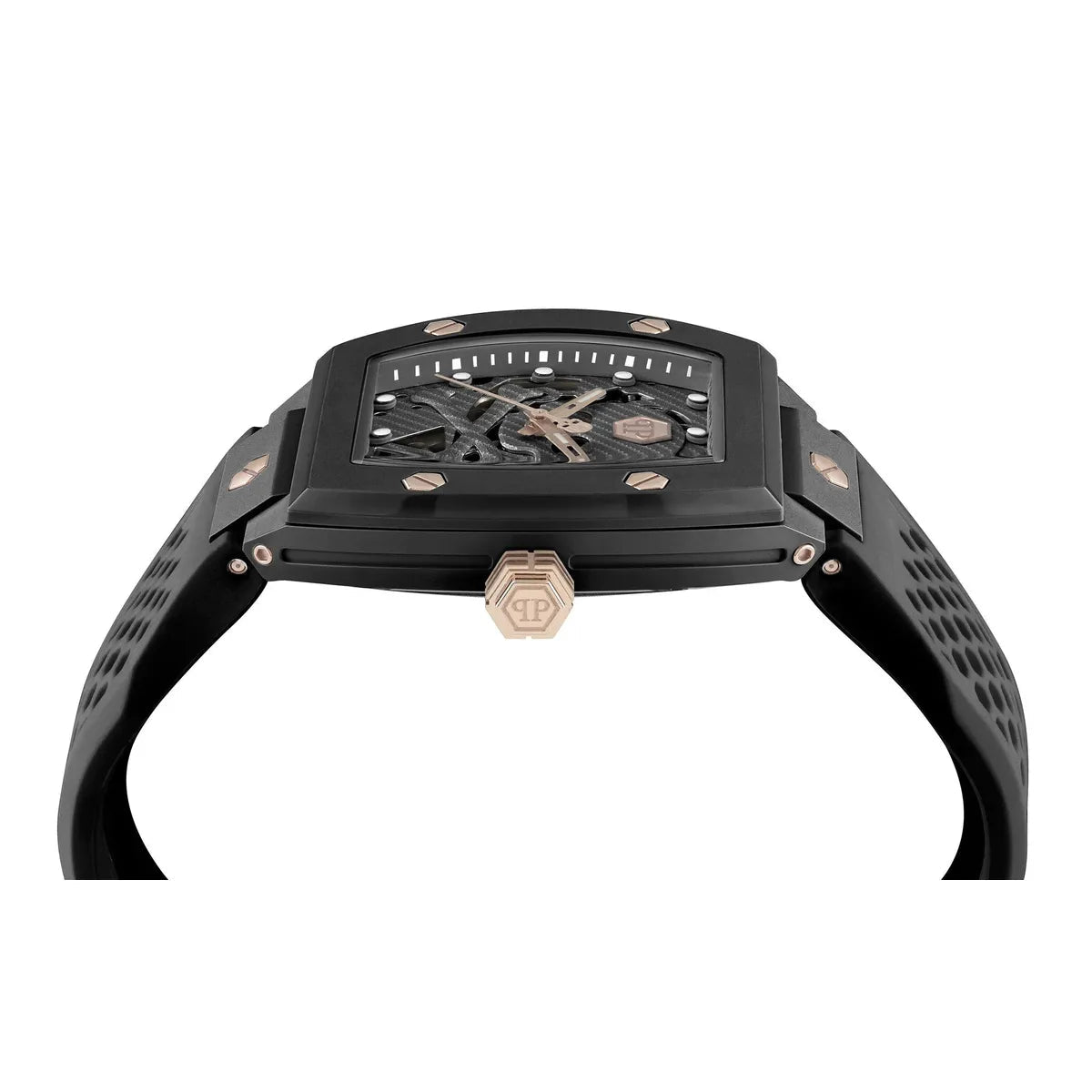 Philipp Plein The $keleton Ecoceramic Black Dial Automatic Men's Watch PWVBA0523 - Watch Enclave