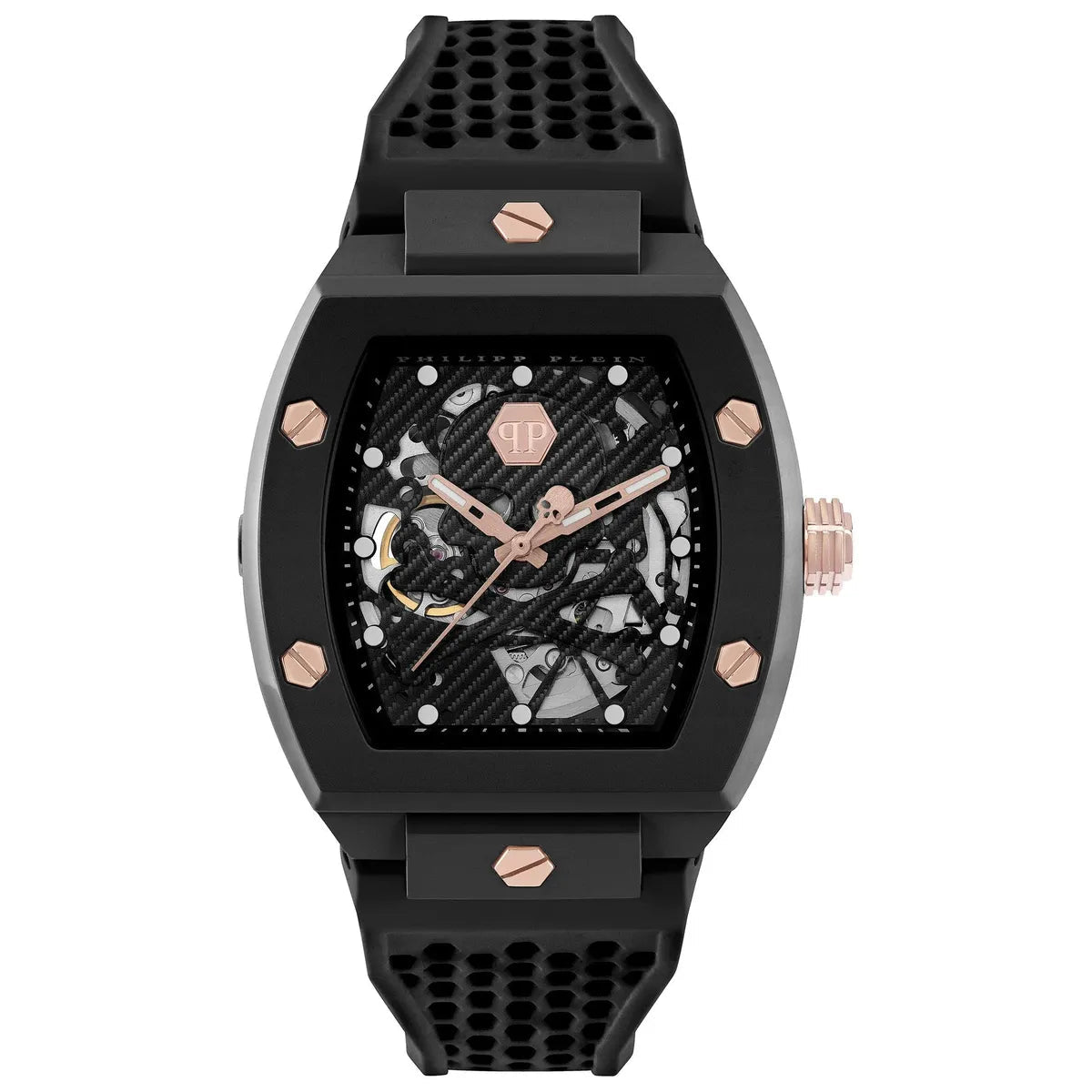 Philipp Plein The $keleton Ecoceramic Black Dial Automatic Men's Watch PWVBA0523 - Watch Enclave