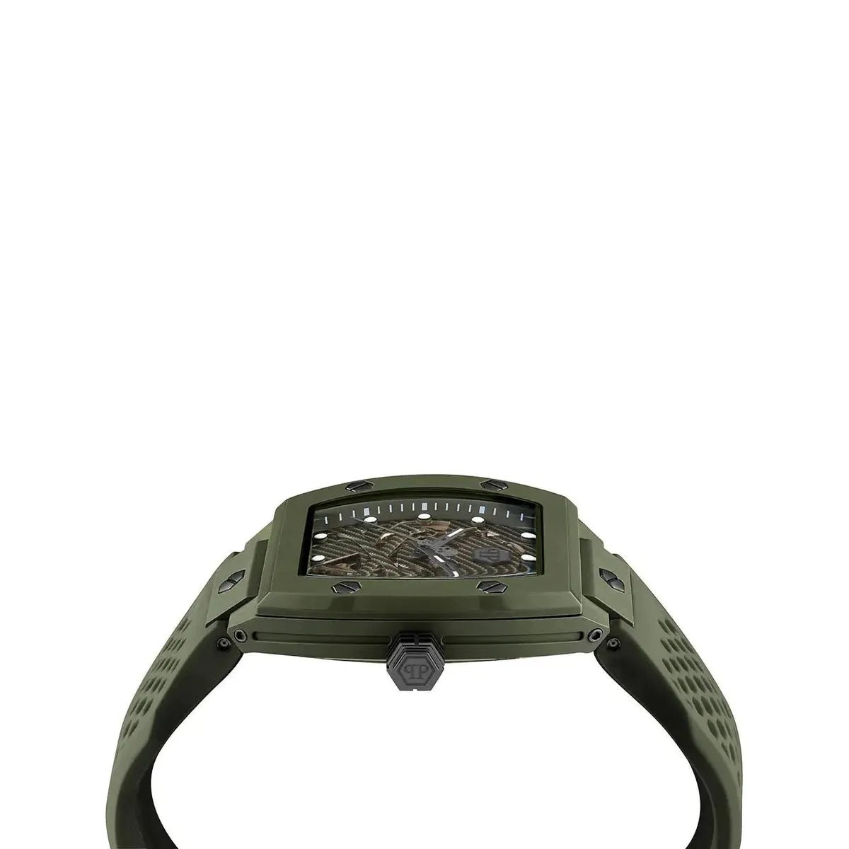 Philipp Plein The $keleton Ecoceramic Green Dial Automatic Men's Watch PWVBA0223 - Watch Enclave