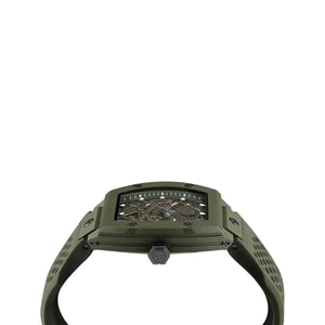 Philipp Plein The $keleton Ecoceramic Green Dial Automatic Men's Watch PWVBA0223 - Watch Enclave