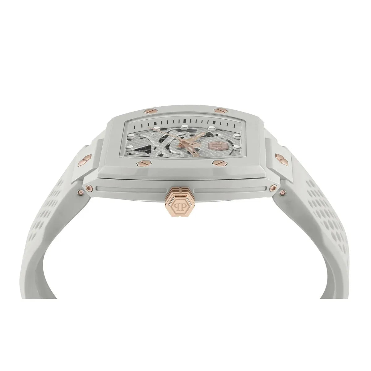 Philipp Plein The $keleton Ecoceramic Grey Dial Automatic Men's Watch PWVBA0123 - Watch Enclave