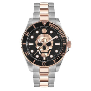 Philipp Plein The $kull Diver Black Dial Men's Watch PWOAA0822 - Watch Enclave