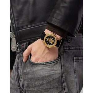 Philipp Plein The $kull High - Conic Black Dial Men's Watch PWAAA0221 - Watch Enclave