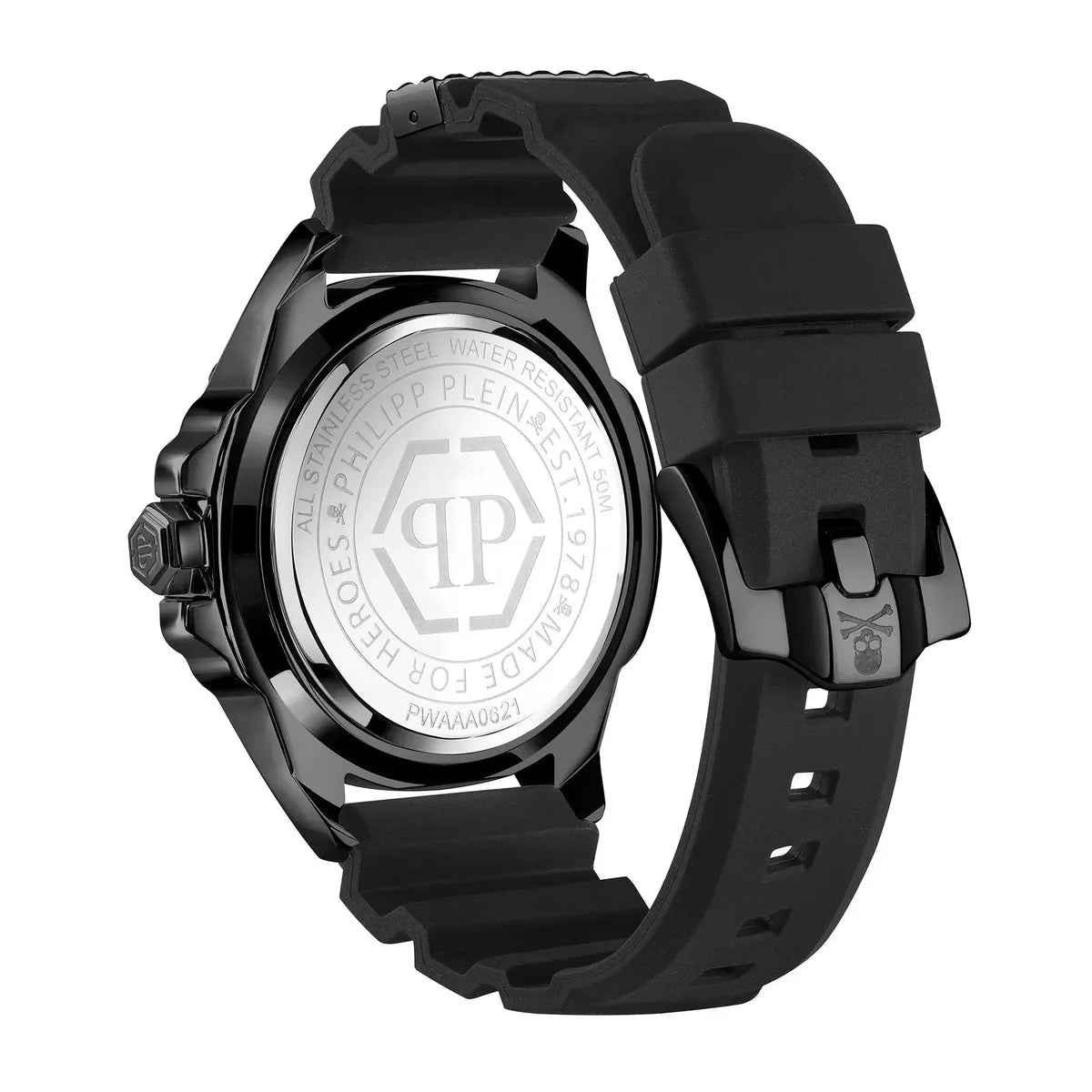 Philipp Plein The $kull High - Conic Black Dial Men's Watch PWAAA0621 - Watch Enclave