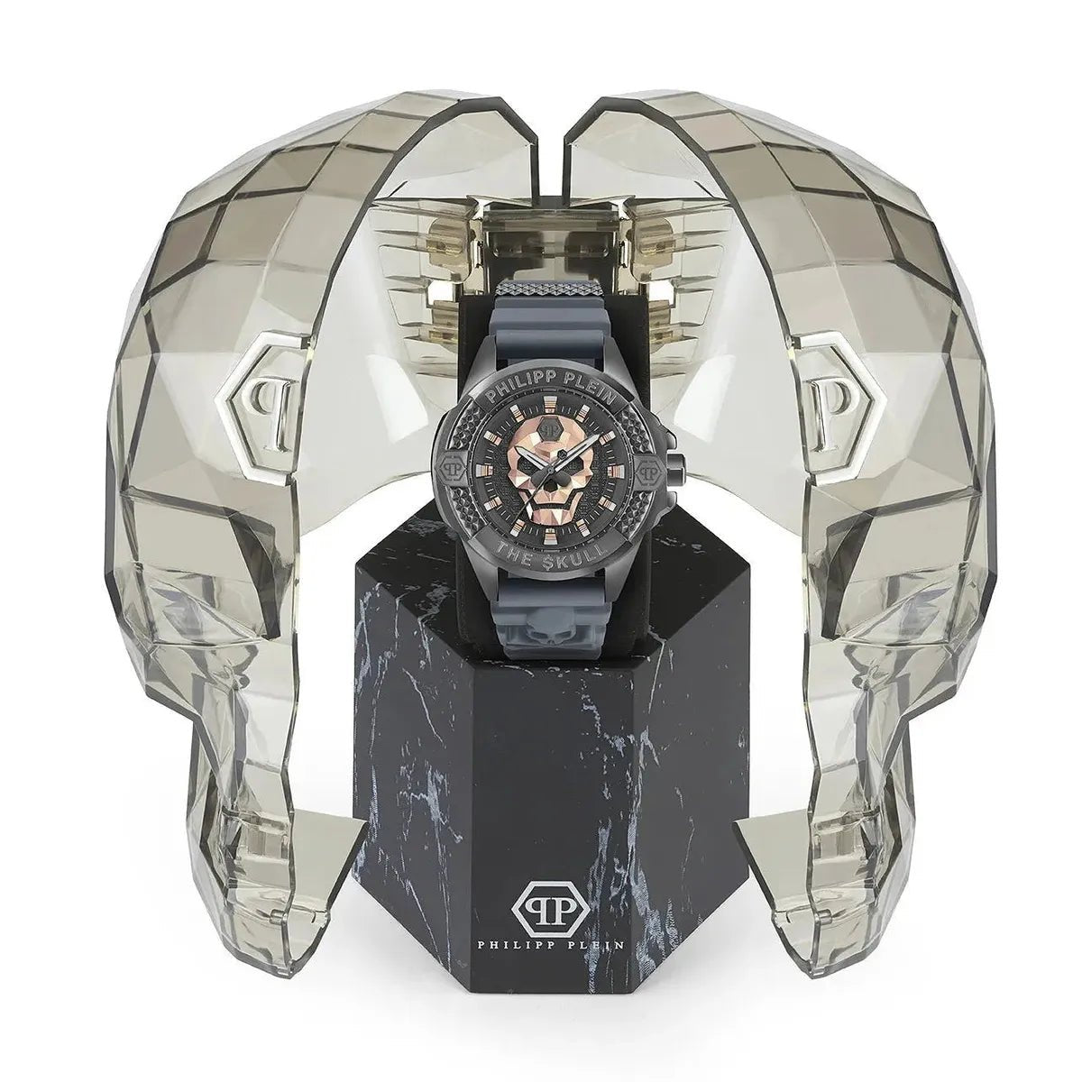 Philipp Plein The $kull High - Conic Grey Dial Men's Watch PWAAA2324 - Watch Enclave