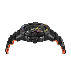 Philipp Plein The $kull Titan Rainbow Black Dial Crystal Men's Watch PWAAA1121 - Watch Enclave