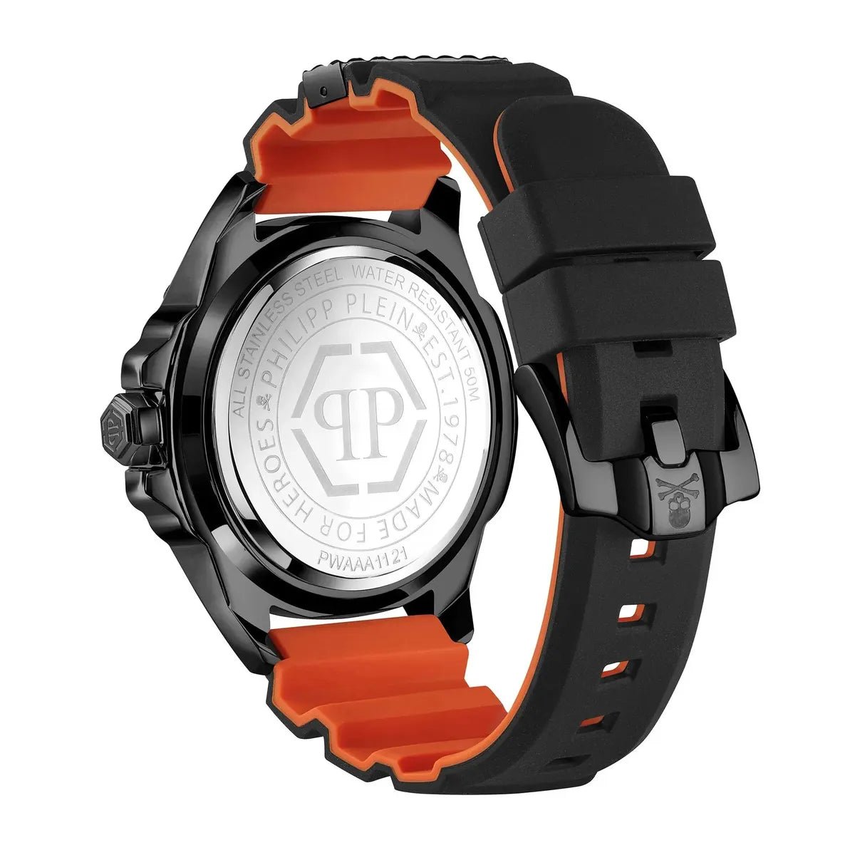 Philipp Plein The $kull Titan Rainbow Black Dial Crystal Men's Watch PWAAA1121 - Watch Enclave