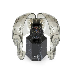 Philipp Plein The $kull Titan Rainbow Black Dial Crystal Men's Watch PWAAA1121 - Watch Enclave