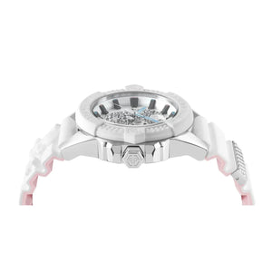 Philipp Plein The $kull White Crystal Men's Watch PWAAA1521 - Watch Enclave