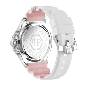 Philipp Plein The $kull White Crystal Men's Watch PWAAA1521 - Watch Enclave