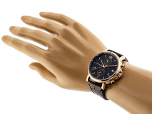 Tommy Hilfiger 1710418 Daniel Blue Dial Brown Leather Strap Watch for Men Tommy Hilfiger