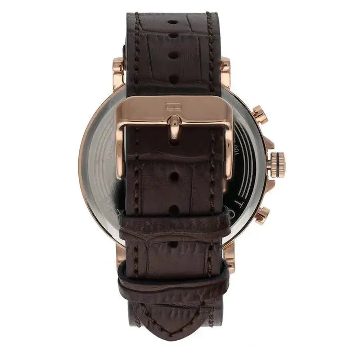 Tommy Hilfiger 1710418 Daniel Blue Dial Brown Leather Strap Watch for Men Tommy Hilfiger