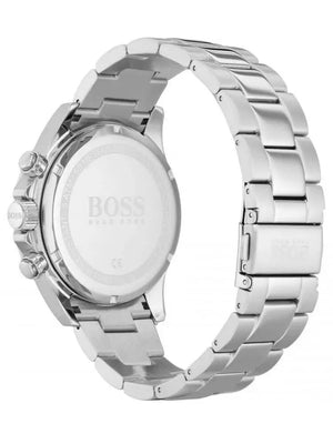 Hugo Boss 1513755 Hero Sport Blue Dial Silver Steel Strap Watch for Men Hugo Boss