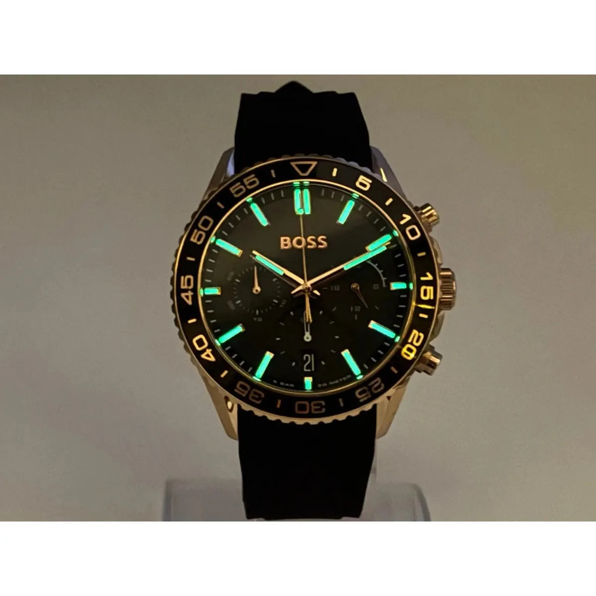 Hugo Boss 1514168 Runner Black Men's Chronograph Watch Hugo Boss