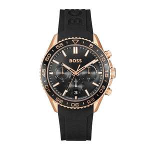 Hugo Boss 1514168 Runner Black Men's Chronograph Watch Hugo Boss
