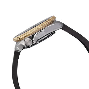 Seiko SSK036K1 5 Sports SKX GMT Automatic Mocha Black Dial Brown Leather Strap Watch For Men Seiko