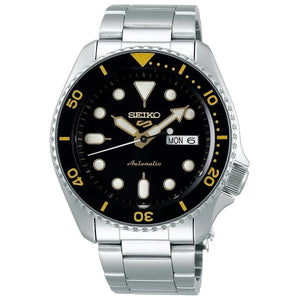 Seiko 5 Sports Black Dial Automatic Men's Watch SRPD57K1 - Watch Enclave