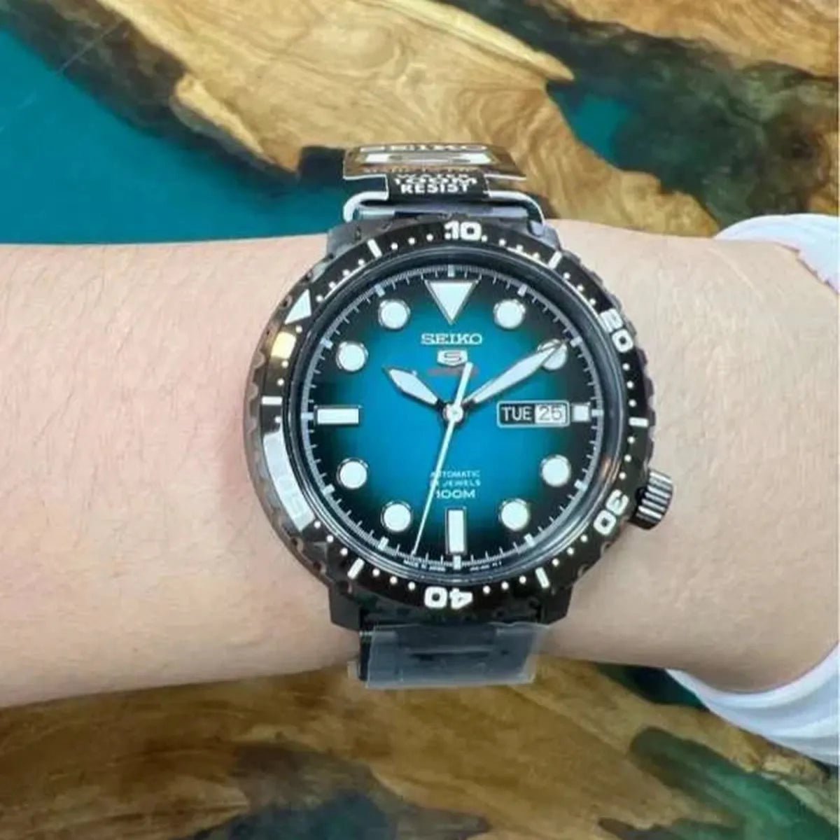 Seiko 5 Sports Black IP Made in Japan Automatic Men's Watch SRPC65J1 - Watch Enclave