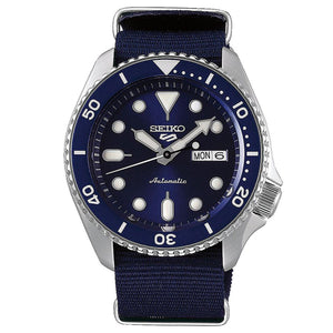 Seiko 5 Sports Blue Sunray Dial Automatic Men's Watch SRPD51K2 - Watch Enclave