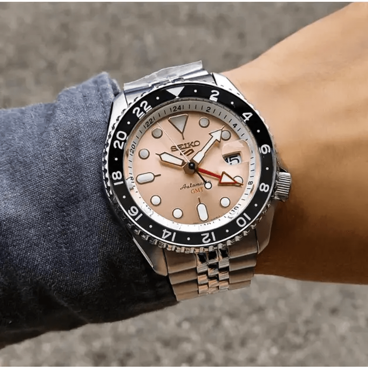 Seiko 5 Sports GMT Automatic Men's Watch SSK043K1 - Watch Enclave