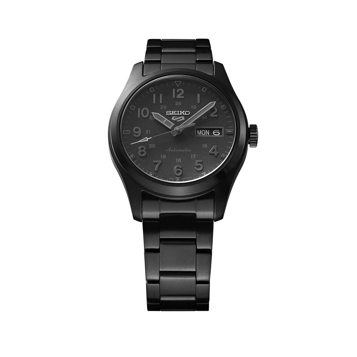 Seiko 5 Sports Sense Style Khaki Dial Automatic Men's Watch SRPJ09K1 - Watch Enclave
