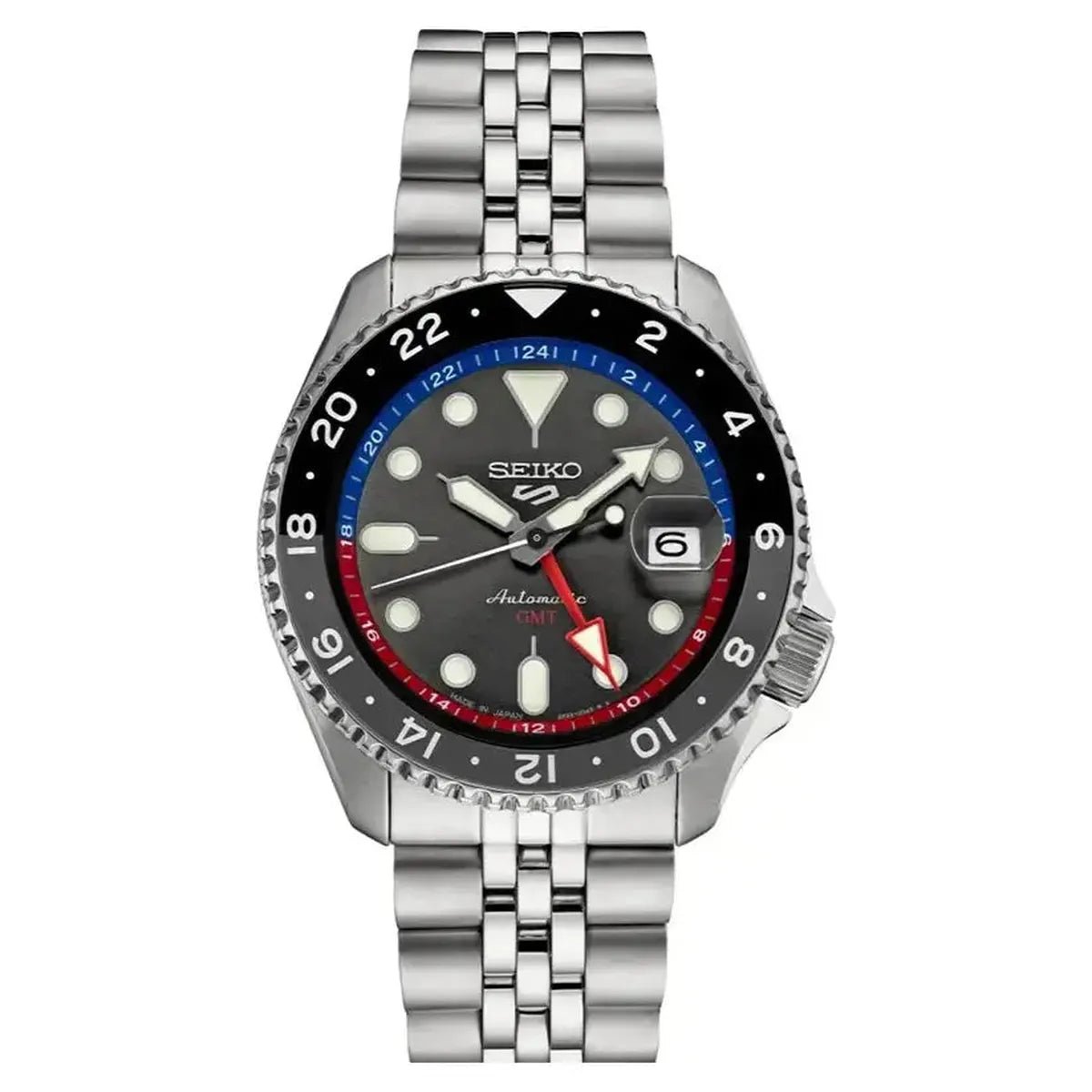 Seiko 5 Sports SKX GMT Automatic Men's Watch SSK019 - Watch Enclave